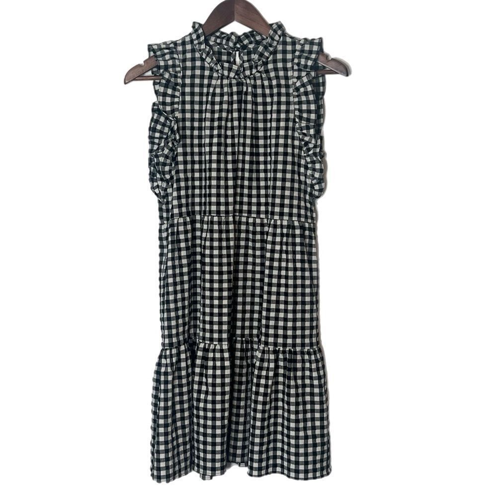 Anthropologie Maeve Lida Ruffled Mini Dress NWT - Picture 2 of 7